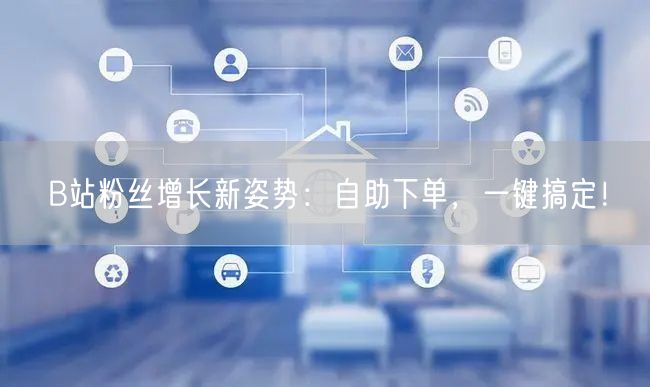 B站粉丝增长新姿势：自助下单，一键搞定！