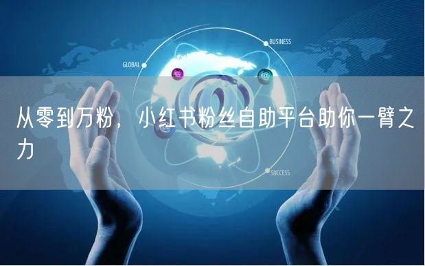 从零到万粉，小红书粉丝自助平台助你一臂之力