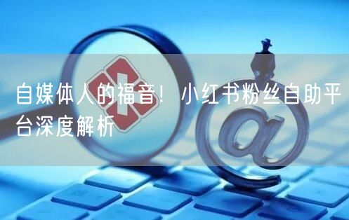 自媒体人的福音！小红书粉丝自助平台深度解析