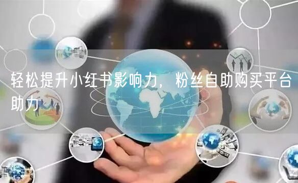 轻松提升小红书影响力，粉丝自助购买平台助力