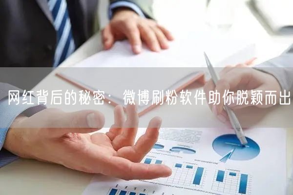 网红背后的秘密：微博刷粉软件助你脱颖而出